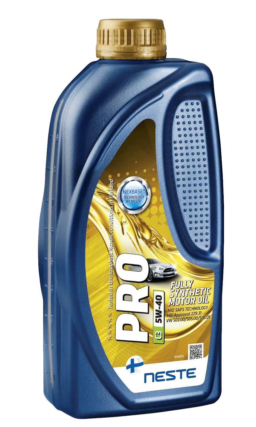 Моторное масло NESTE PRO C3 5W-40, 1л